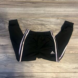 Girls Adidas track pants